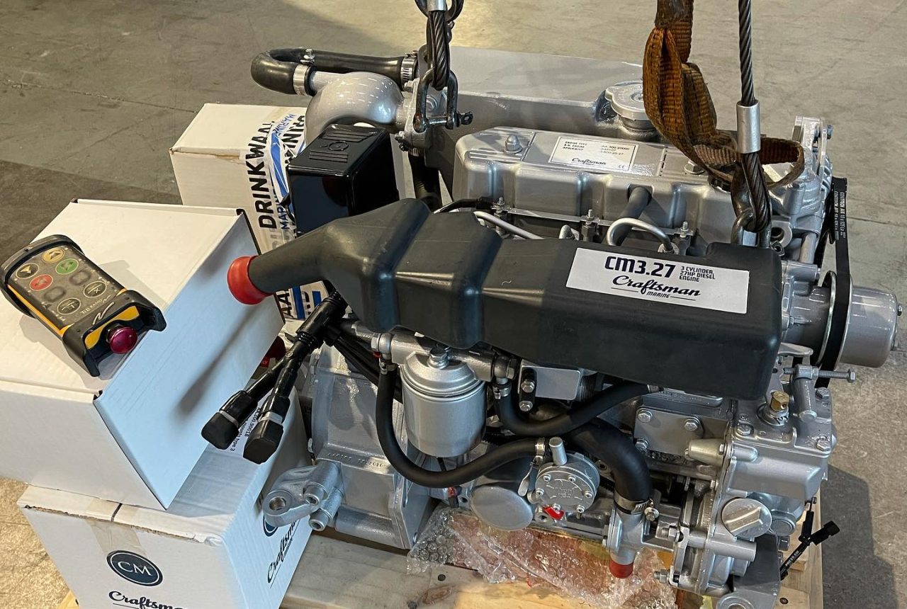 Craftsman 27hk diesel med gear
