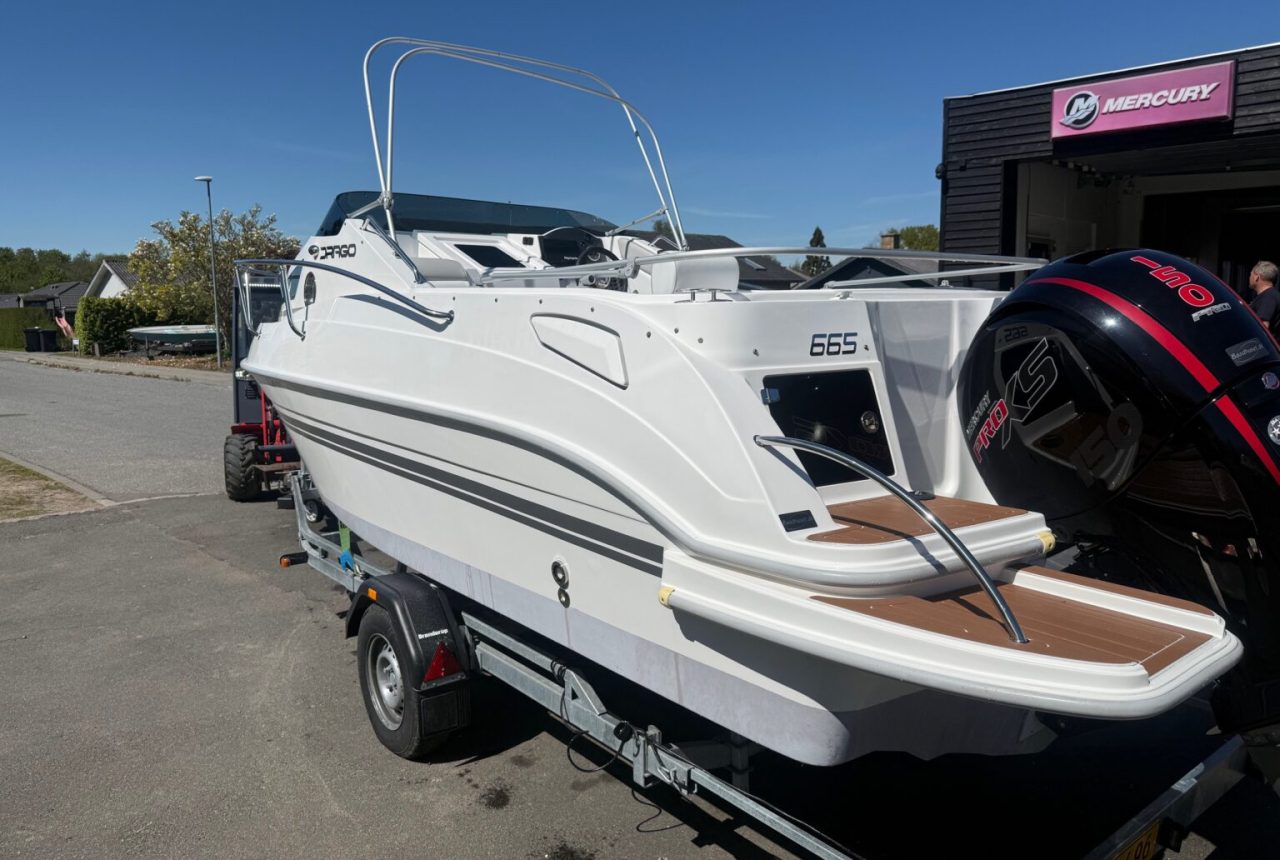 Drago 665 med 150HK Mercury XS Pro